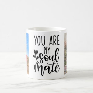 Du bist mein Seelenverwandter Personalisierter Kaf Kaffeetasse