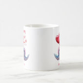 Du bist mein seltener Schatz für Valentine Kaffeetasse (Mittel)