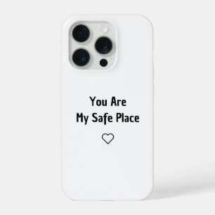 Du bist mein sicherer Ort Handyhülle iPhone 15 Pro Hülle