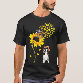 Du bist mein Sonnenblumen-Beagle für Männer Frauen T-Shirt