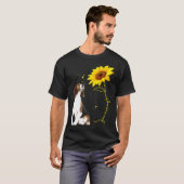 Du bist mein Sonnenblumen-Beagle T-Shirt (Vorne ganz)