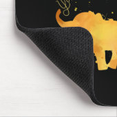 Du bist mein Sonnenblumen-Elefantenautismus Mousepad (Ecke)