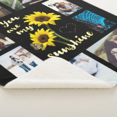 Du bist mein Sonnenblumen-Foto Sherpadecke (3/4)