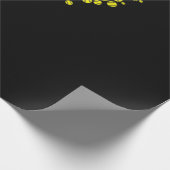 Du bist mein Sonnenblumen-Softball Geschenkpapier (Ecke)