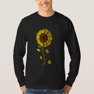 Du bist mein Sonnenblumen-Zucker-Schädeltank oben T-Shirt