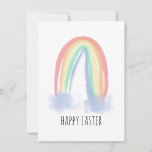 Du bist mein Sonnenschein Aquarell bemalt Regenbog Feiertagskarte