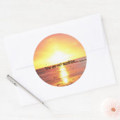 Du bist mein Sonnenschein... Aufkleber (Umschlag)