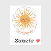 Du bist mein Sonnenschein Aufkleber (Blatt)