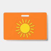 Du bist mein Sonnenschein Ausweis (Rückseite)