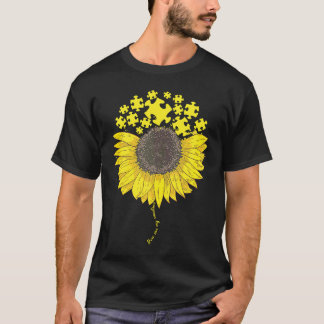 Du bist mein Sonnenschein Autismus Puzzle Sonnenbl T-Shirt