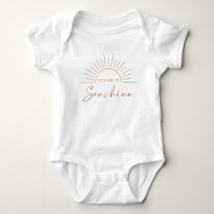 Du bist mein Sonnenschein Baby Strampler