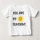 Du bist mein Sonnenschein Baby T-shirt (Vorderseite)