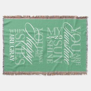 Du bist mein Sonnenschein Decke