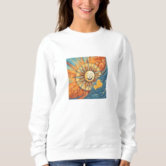 Du bist mein Sonnenschein-Design Sweatshirt (Vorderseite)