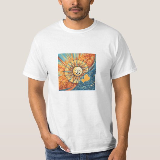Du bist mein Sonnenschein-Design T-Shirt (Vorderseite)