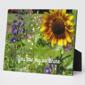 Du bist mein Sonnenschein Fotoplatte (Seite)