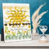 Du bist mein Sonnenschein Fotoplatte (Seite)