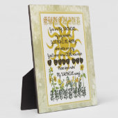 Du bist mein Sonnenschein Fotoplatte (Seite)