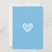 "Du bist mein Sonnenschein" fröhliches Sonnendesig Dankeskarte (Rückseite)