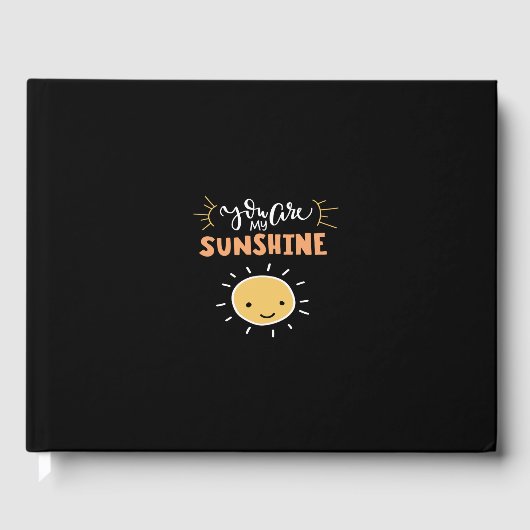 Du bist mein Sonnenschein Gästebuch (Vorderseite)