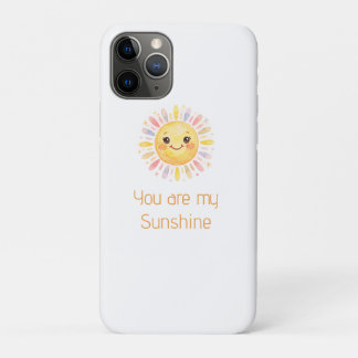 du bist mein Sonnenschein gelbe orange Sonnenstrah Case-Mate iPhone Hülle