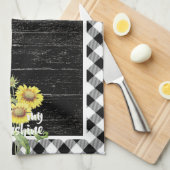 Du bist mein Sonnenschein Geschirrtuch (Viertel Falte)