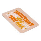 Du bist mein Sonnenschein Groovy Graphic Magnet (Rechte Seite)