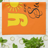 Du bist mein Sonnenschein Handtuch (Gefaltet)