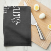 Du bist mein Sonnenschein Handtuch (Viertel Falte)