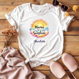 Du bist mein Sonnenschein | Heartfelt Gift für Mam T-Shirt