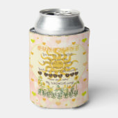 Du bist mein Sonnenschein Herz Dosenkühler (Kanne Vorderseite)