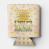 Du bist mein Sonnenschein Herz Dosenkühler (Rückseite)