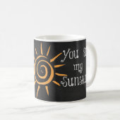 Du bist mein Sonnenschein Kaffeetasse (VorderseiteRechts)