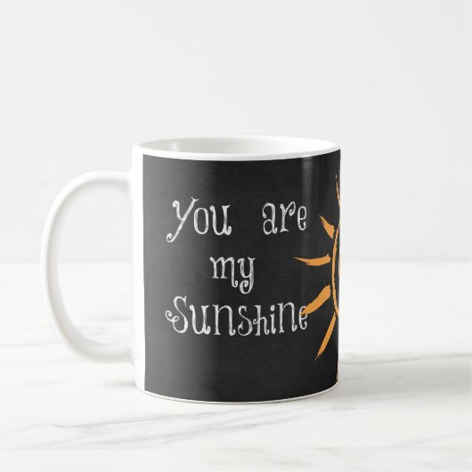 Du bist mein Sonnenschein Kaffeetasse (Links)