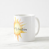 Du bist mein Sonnenschein Kaffeetasse (VorderseiteRechts)