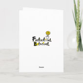 Du bist mein Sonnenschein... Karte (Rückseite)