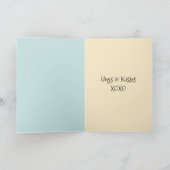 Du bist mein Sonnenschein Karte (Innenseite)