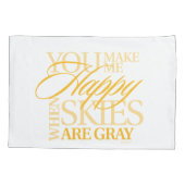 Du bist mein Sonnenschein Kissenbezug (Rückseite)