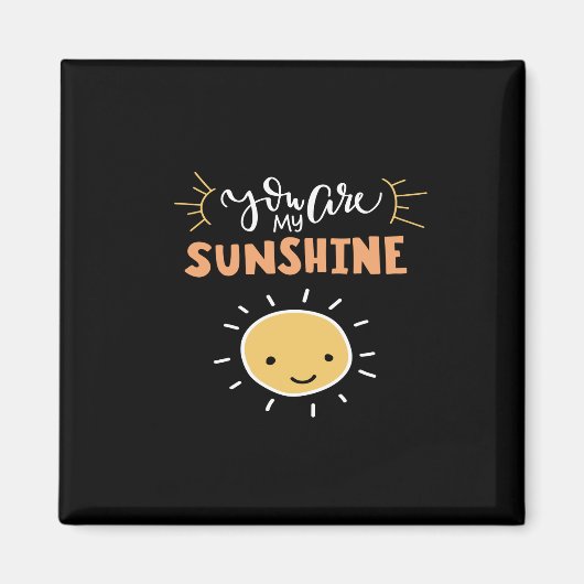 Du bist mein Sonnenschein Magnet (Vorne)