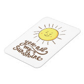 Du bist mein Sonnenschein Magnet (Linke Seite)