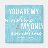 Du bist mein Sonnenschein Magnet (Vorne)