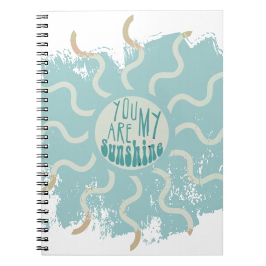 Du bist mein Sonnenschein Notizblock (Vorderseite)