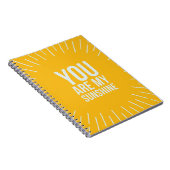 Du bist mein Sonnenschein Notizblock (Rechte Seite)