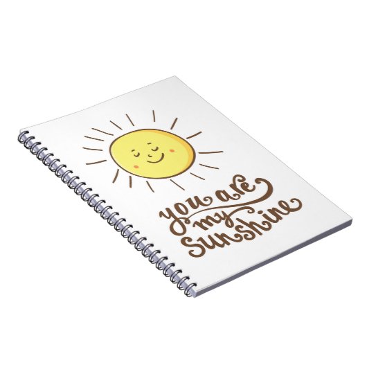 Du bist mein Sonnenschein Notizblock (Rechte Seite)