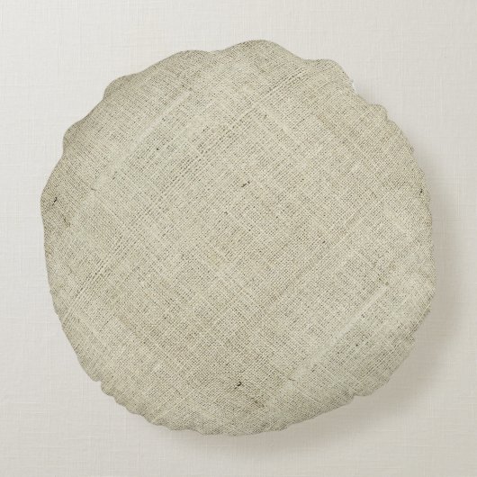 Du bist mein Sonnenschein Orange Sonnenblumen Burl Rundes Kissen (Rückseite)