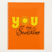 Du bist mein Sonnenschein Planer (Vorderseite)
