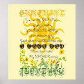 Du bist mein Sonnenschein. Poster (Vorne)