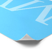 Du bist mein Sonnenschein Poster (Ecke)