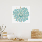 Du bist mein Sonnenschein Poster (Küche)