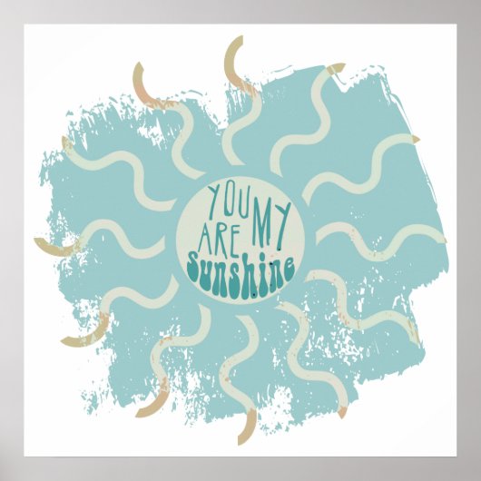 Du bist mein Sonnenschein Poster (Vorne)
